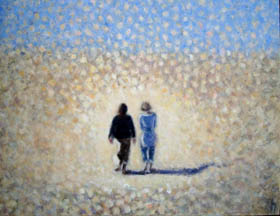 femmes au bord de la mer