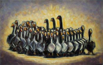 l'arm�e des oies